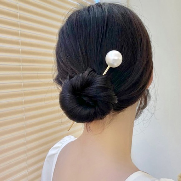 ❣️$25/3❣️ Classy Big Faux Pearl Hair Pin - Picture 1 of 10